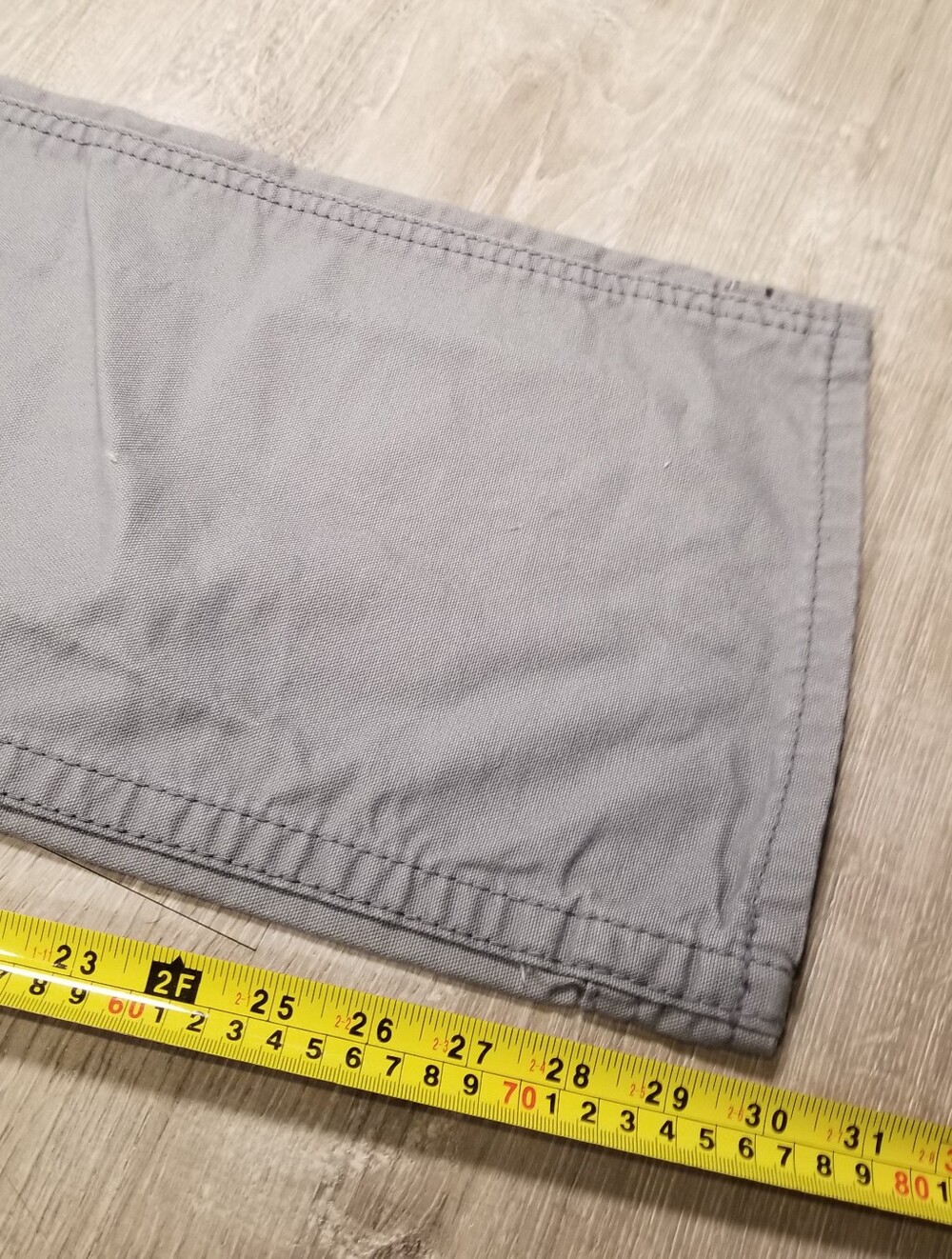 Ariat FR M4 Low Rise Boot Cut Jeans Mens 35x30 Gray Flame Resistant Work Relaxed - Picture 8 of 9